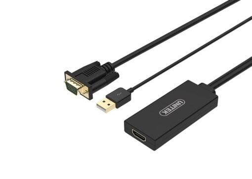 CÁP VGA + USB -> HDMI UNITEK (Y-8711)