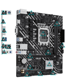 Mainboard Asus H610mk1