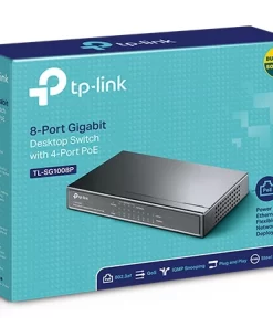 Switch Tp Link Tl Sg1008mp 8 Port Gigabit 4 Port Poe